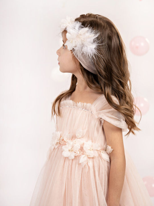 Baby Bloom Rosa Taufkleid aus Tüll