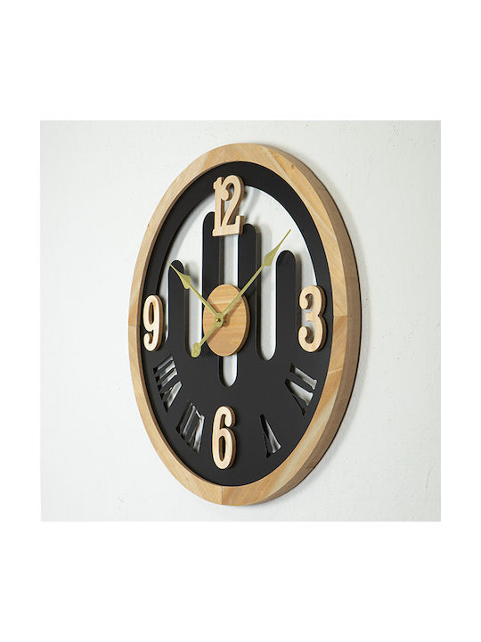 Wall Clock Metallic Gold Ø60cm