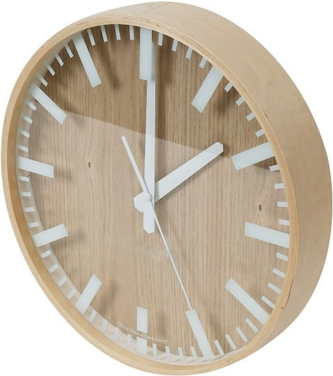 Platinet Wanduhr Beige Ø29cm