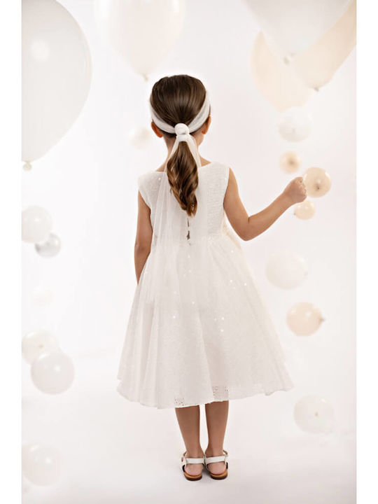 Baby Bloom White Baptism Dress made of Lace