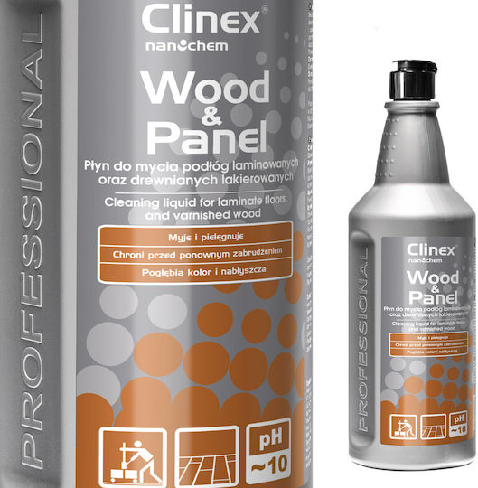 Clinex Wood & Panel Καθαριστικό Υγρό Πατώματος 1lt