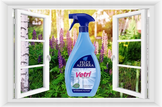 Felce Azzurra Vetri Spray de Curățare pentru Geamuri 1x750ml