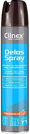 Clinex Delos 2 Σε 1 Καθαριστικό Spray Επίπλων 300ml