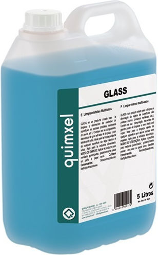 Quimxel Glass Επαγγελματικό Καθαριστικό Υγρό Τζαμιών 5lt