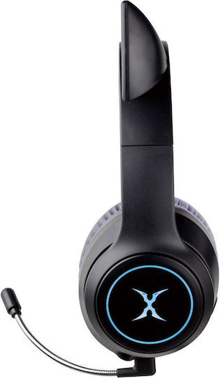 FoxXray FoxXray HAB-10 DazzleCat Ασύρματο Over Ear Gaming Headset με σύνδεση 3.5mm / Bluetooth