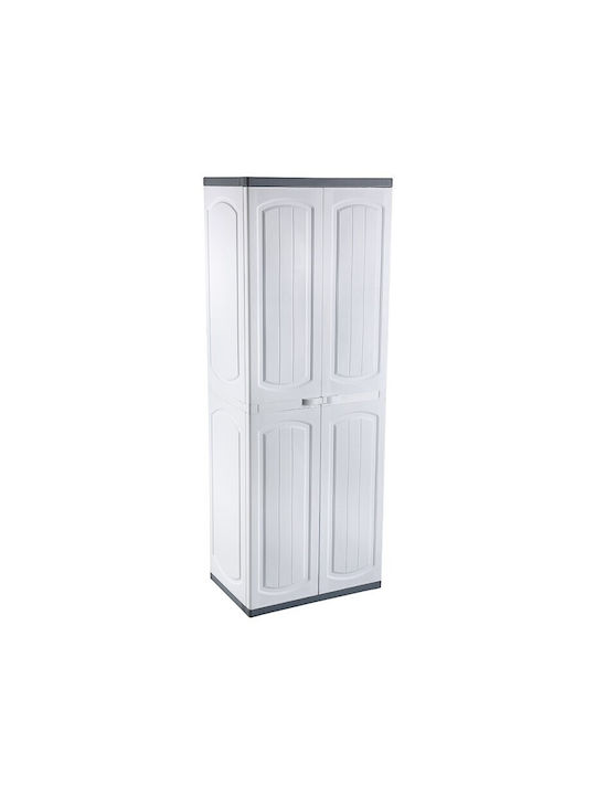 Shoe Cabinet Plastic 60x40x165cm