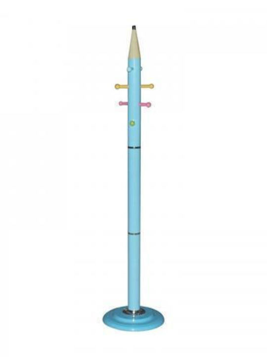 Woodwell Pencil Cuiere de podea Metal Blue 37x37x170cm
