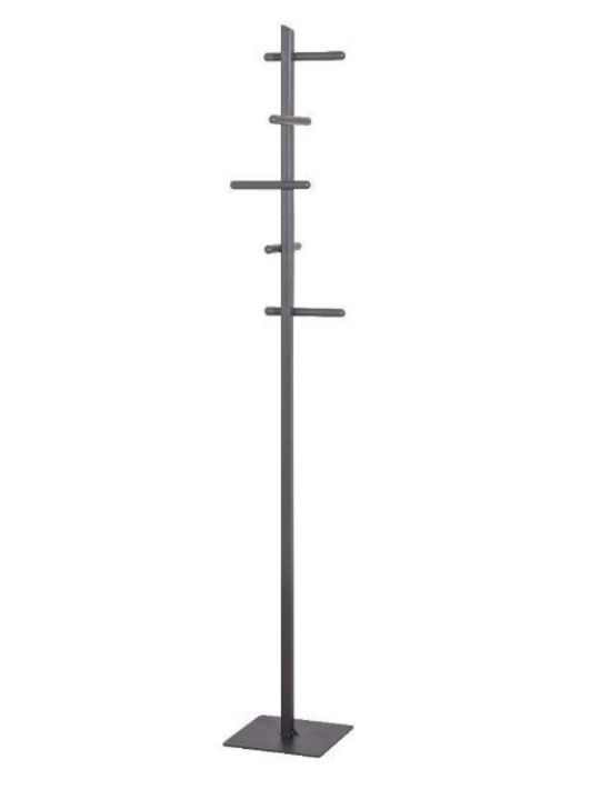 KS Kouppas Freistehender Kleiderständer Metallisch Ecru 30x30x175cm
