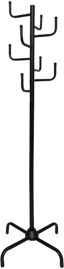 5Five Coat Tree Καλόγερος Μεταλλικός Ασημί 53x47x171cm