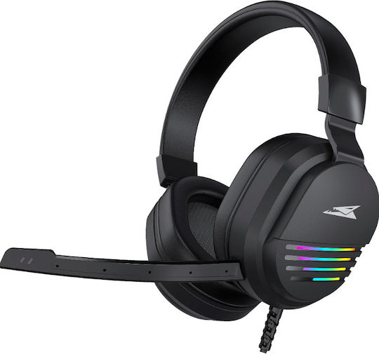 Barracuda Pearl Black Over Ear Gaming Headset with Connection 2x3.5mm / USB