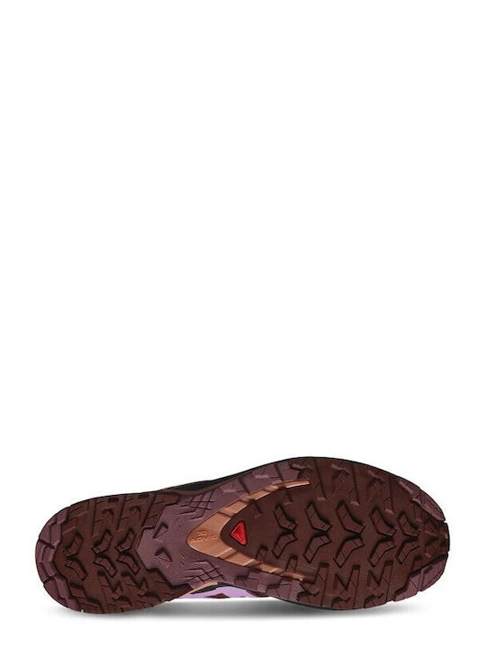 Salomon Xa Pro 3d Women's Burgundy Hiking Shoes