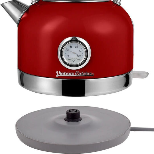 Vintage Cuisine Retro Red Kettle