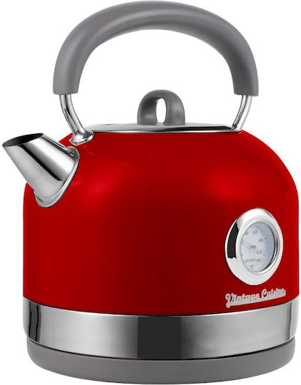 Vintage Cuisine Retro Red Kettle