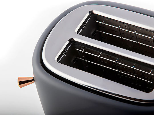 Gruppe TO-0201 Toaster 2 Slots 815W Gray