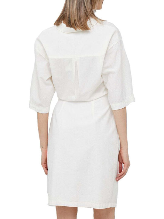 Sommer Mini Abendkleid Weiß