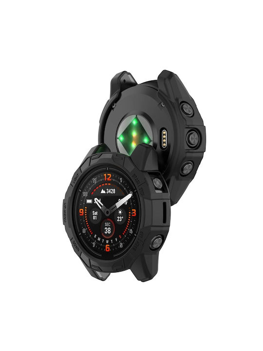 Silicone Case in Black color for Garmin Fenix 7