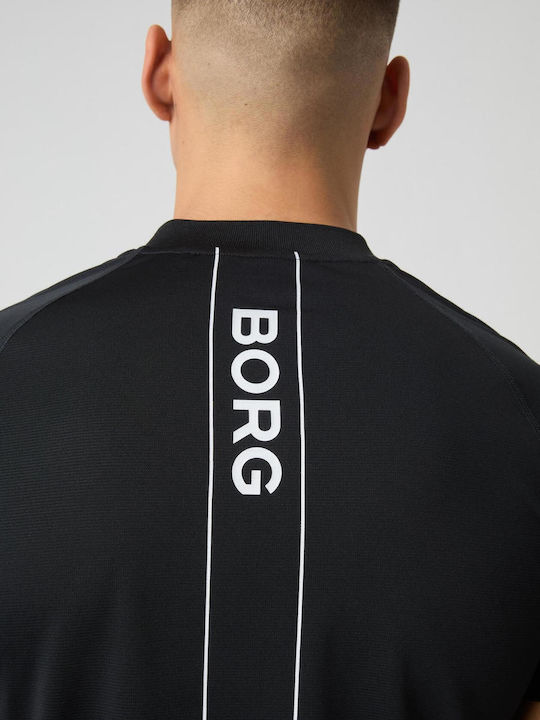 Björn Borg 10003951-BK001 Ανδρική Μπλούζα Μαύρη