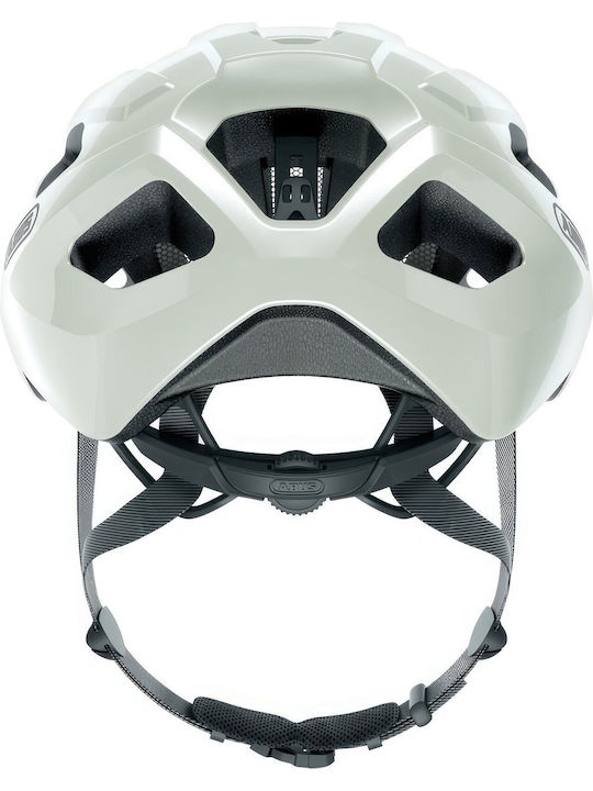Abus Macator Perlmutt Weiß Rennradhelm Größe M