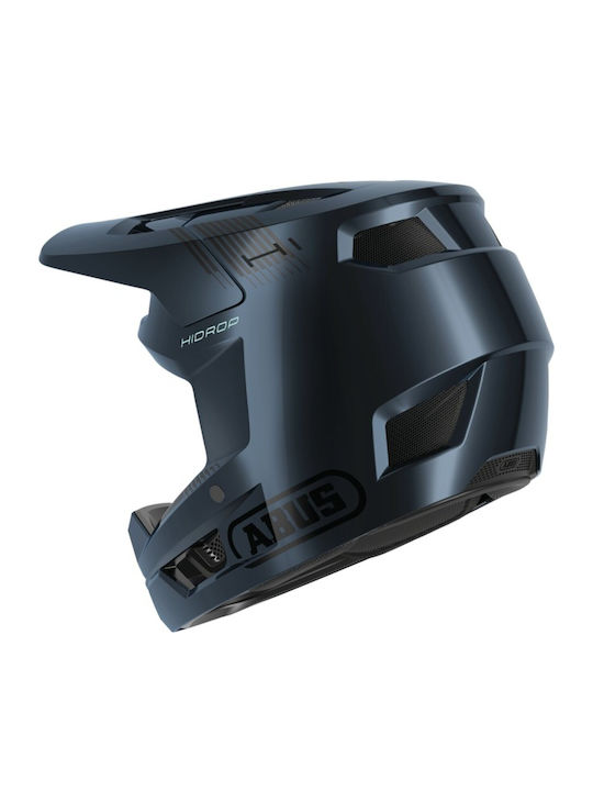 Abus Hidrop Midnight Black-blue Mtb Bicycle Helmet Size L