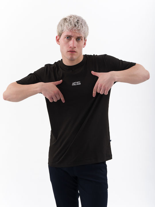 T-shirt Μαυρο