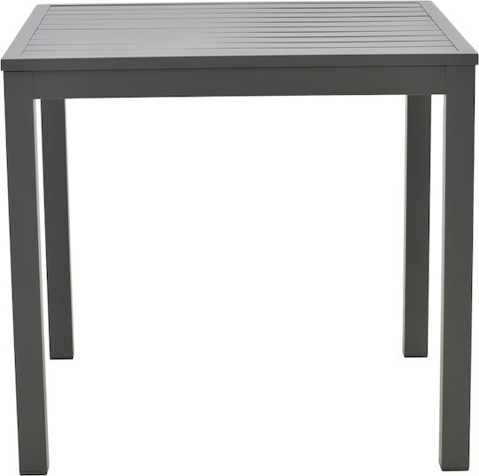 Set De dining pentru spații exterioare mici Kliton-raven Cărbune de lemn 3buc