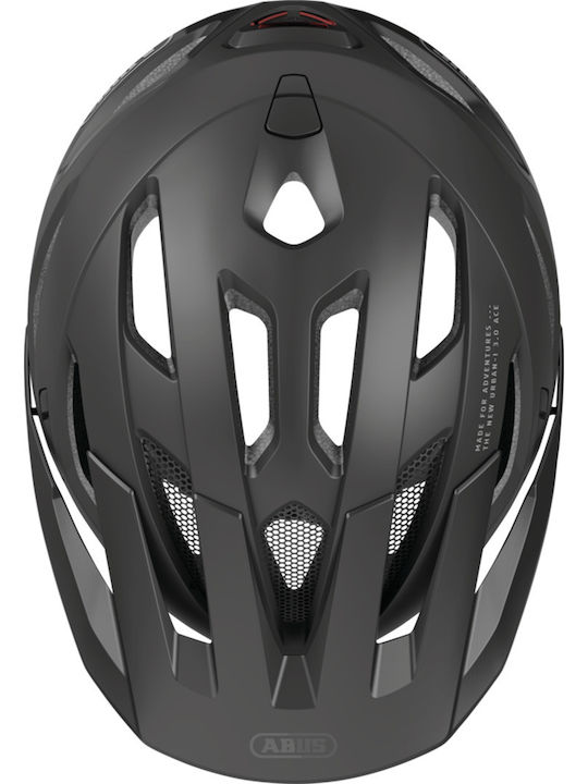Abus Urban-i 3.0 Ace Velvet Κράνος Ποδηλάτου Πόλης Μαύρο