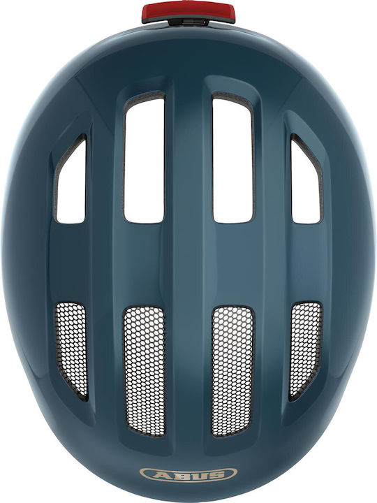 Abus Smiley 3.0 Ace Led Fahrradhelm Königsblau Kindergröße M