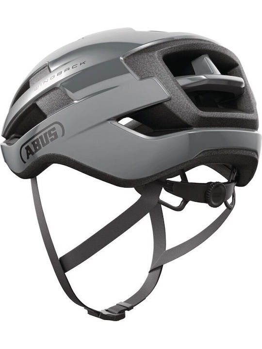 Abus Wingback Race Bicycle Helmet Gray Road Size M