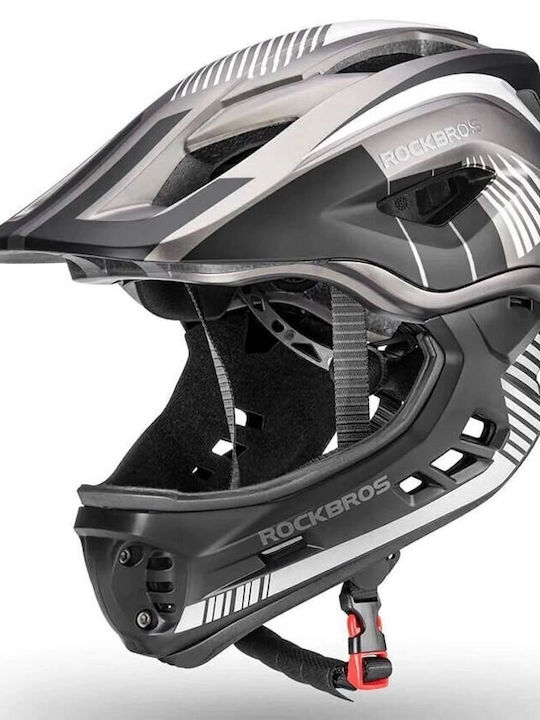 Rockbros Kids' City Bike Helmet Gray