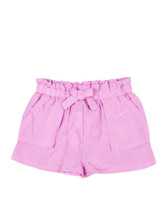 Kids' Set with Shorts Summer 2pcs Fuchsia