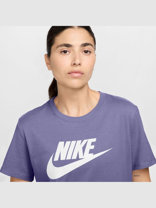 Sportswear Essentials Women's Oversized T-shirt Purple