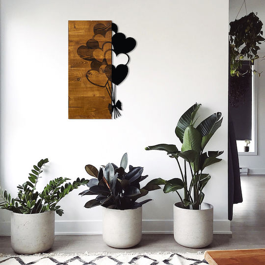 Pakketo 3D Mixed Art Hearby 58x3x39cm