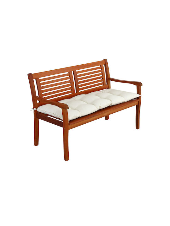 Detex Pernă De Bancă De Grădină Rotundă Crem 50x110cm