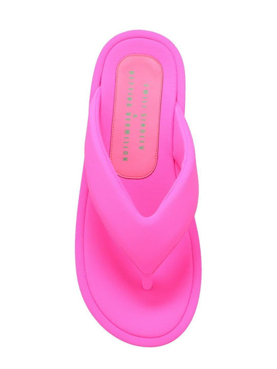 Γυναικεία Σανδάλια Flatforms Ροζ