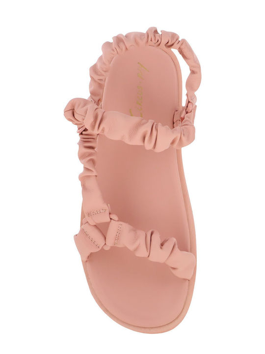 Γυναικεία Σανδάλια Flatforms Ροζ