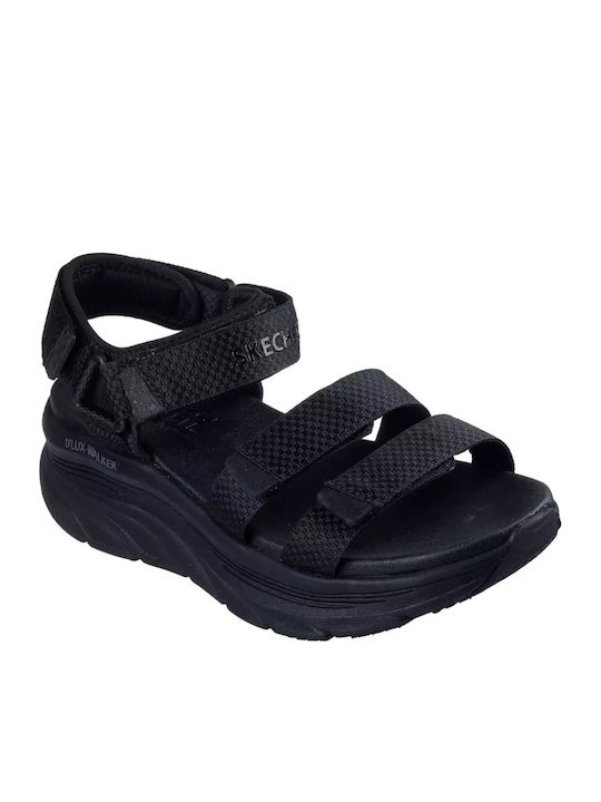 D'Lux Walker Women's Anatomic Sporty Sandals Black