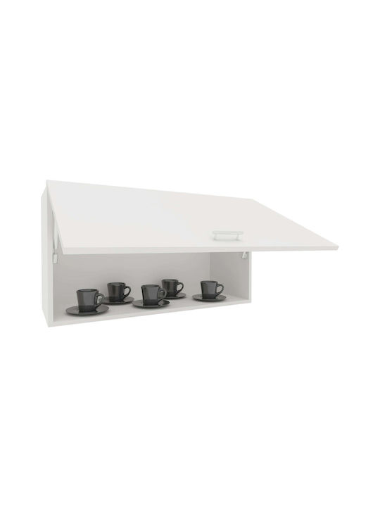 Schrank Wand White 90x34x48cm