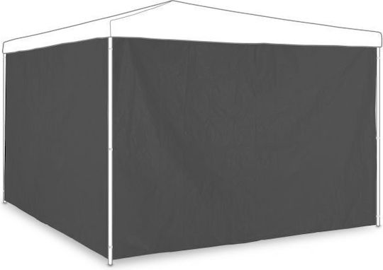 Set 2 Seitenwände Pavillon Relaxdays 2 x 3 m Grau