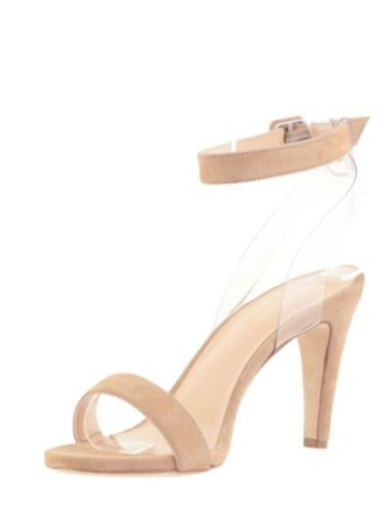 Leather Sandals Nude