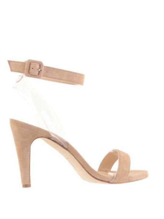 Leather Sandals Nude