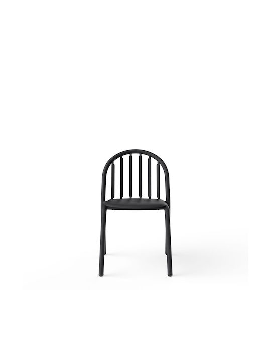 Outdoor Chair Aluminum Anthracite 2pcs 52x56x80.5cm