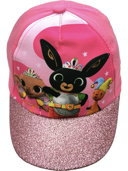 Gift-Me Kids' Hat Jockey Fabric Pink