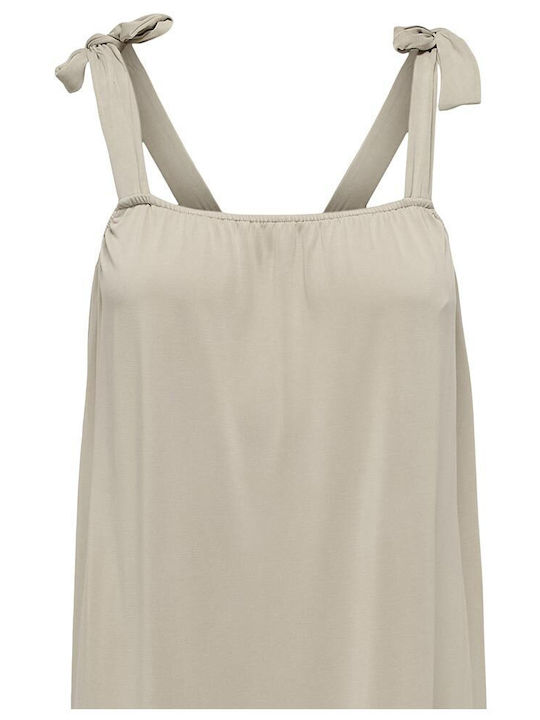 Hannah Sommer Maxi Damenkleid Feder Grau