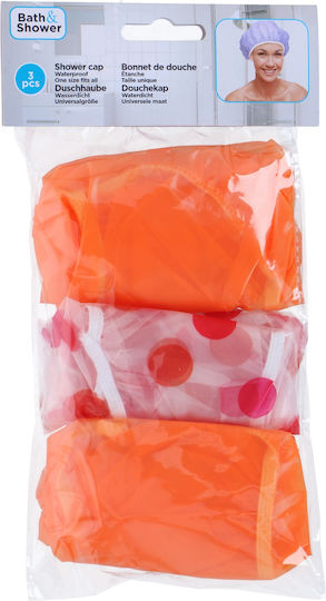 Colorful Bath Caps 28cm 3pcs