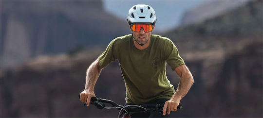 Tifosi Cycling Glasses Moab Clarion with Red Frame & Photochromic Lenses
