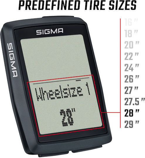 Sigma Bc 14.0 Wl Sts Cad Computer de Bicicletă Wireless
