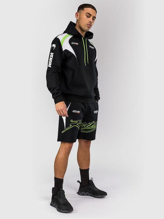 Мъжка Бермуда Black, White, Lime Green