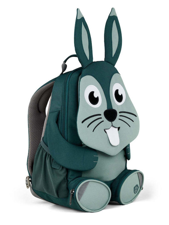 Affenzahn School Backpack Kindergarten Green 8L