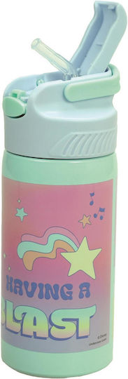 Gim Gim Stitch Rostfreier Stahl Kinder Trinkflasche Stitch mit Stroh Edelstahl 500ml (Verschiedene Designs oder Farben)