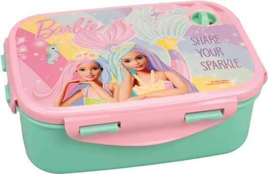 Gim Barbie Plastik Kinder Lebensmittelbehälter Barbie Mehrfarbig